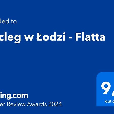Nocleg W Lodzi - Flatta ภายนอก รูปภาพ